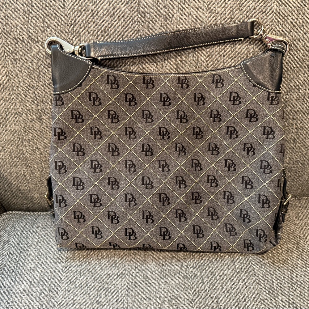 Dooney & Bourke Navy Monogram Purse